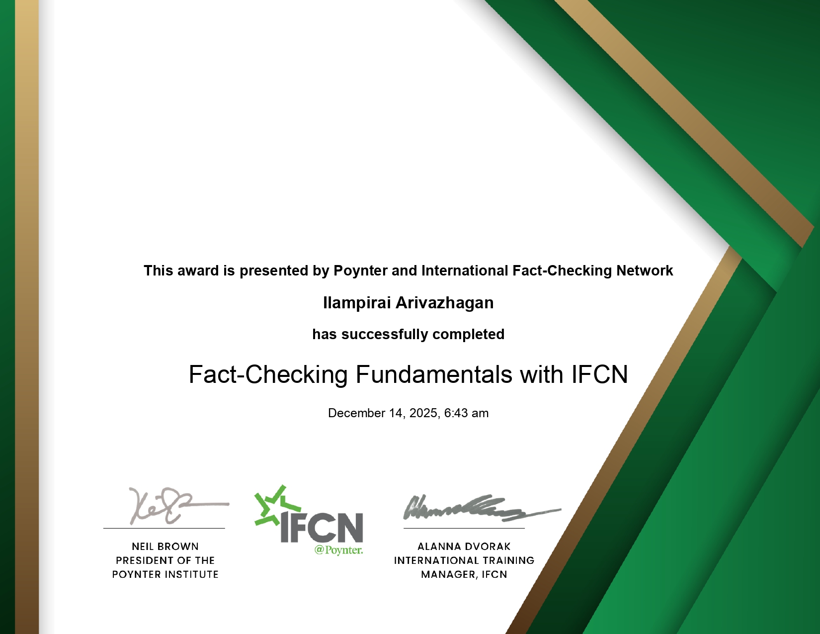 Fact-Checking Fundamentals IFCN